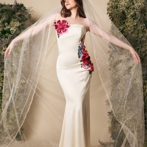 Vestido Sirena Maxiflor