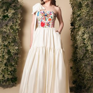 Vestido Flor de Doria Moño